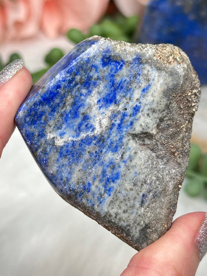 Lapis Lazuli Raw Pyrite