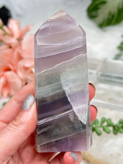 Brazil Pastel Fluorite Points