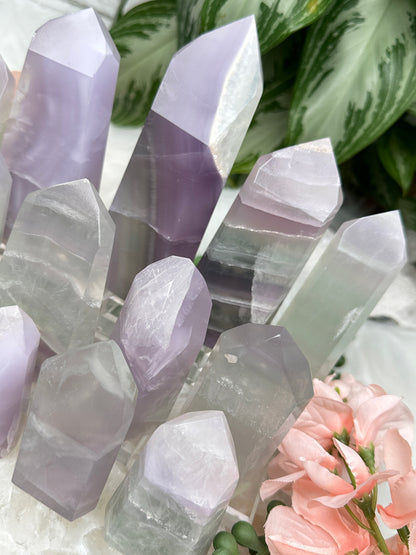 Brazil Pastel Fluorite Points