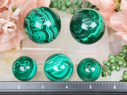 Malachite Spheres