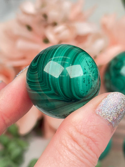 Malachite Spheres