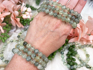 Contempo Crystals - Prehnite-Epidote-Bracelets - Image 1