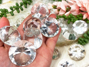 Contempo Crystals - Small-Clear-Quartz-Diamond - Image 1