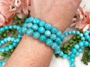 Vibrant-Blue-Amazonite-Bracelet