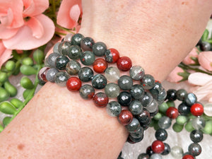 Contempo Crystals - african-bloodstone-bracelets - Image 1