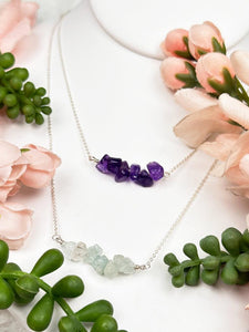 Contempo Crystals - amethyst-aquamarine-chip-necklaces - Image 6