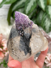 Load image into Gallery: Contempo Crystals - amethyst-black-calcite-from-uruguay - Image 7