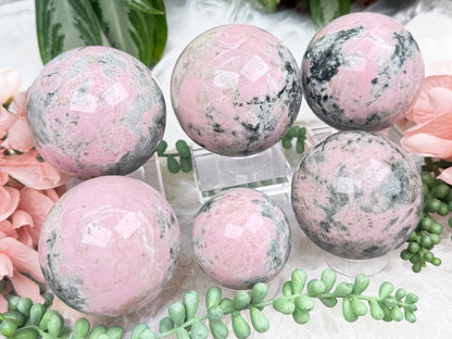 Pink Opal Spheres