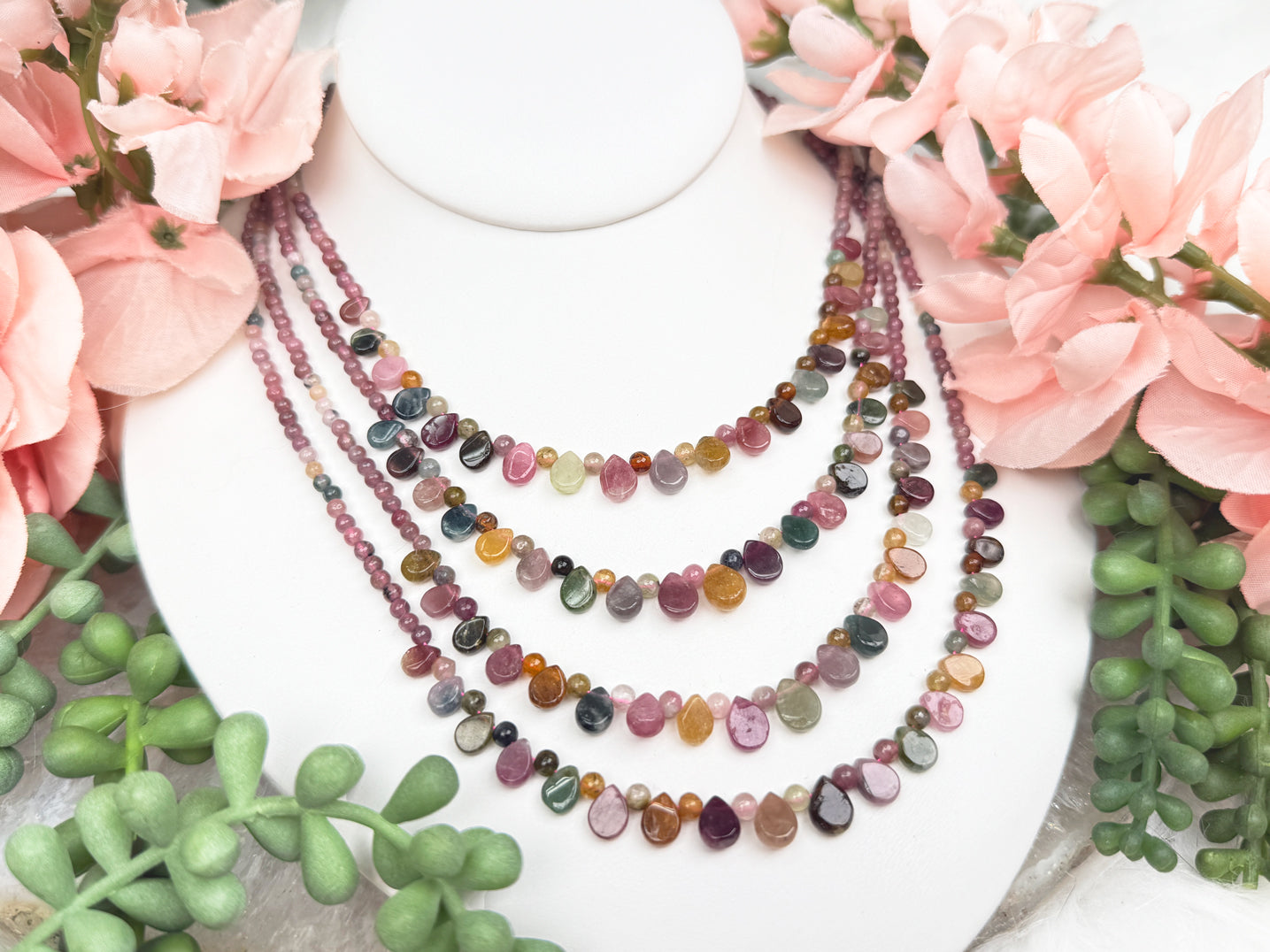 Multicolor Tourmaline Necklace