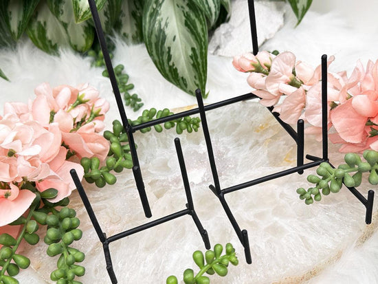 Black Metal Stand for Crystals – Contempo Crystals