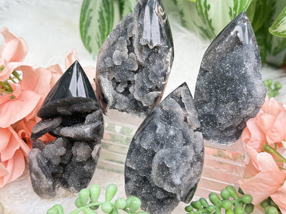 Black Sphalerite Flames