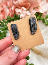 Load image into Gallery: Contempo Crystals - black-tourmaline-earrings - Image 6