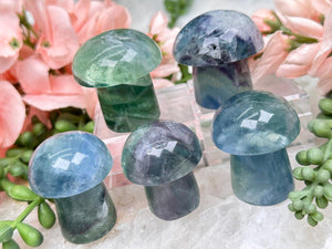 Contempo Crystals - blue-green-fluorite-mushrooms - Image 5