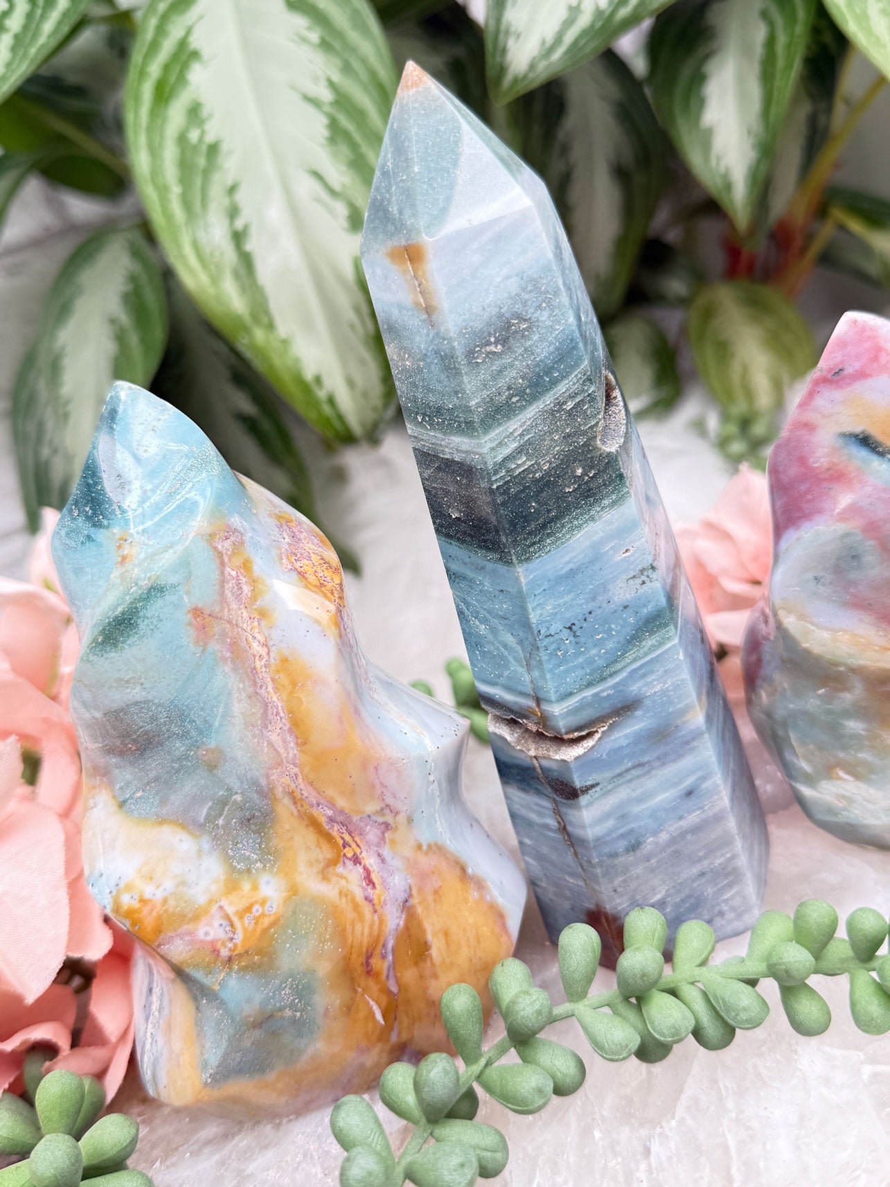 Blue Green Ocean Jasper