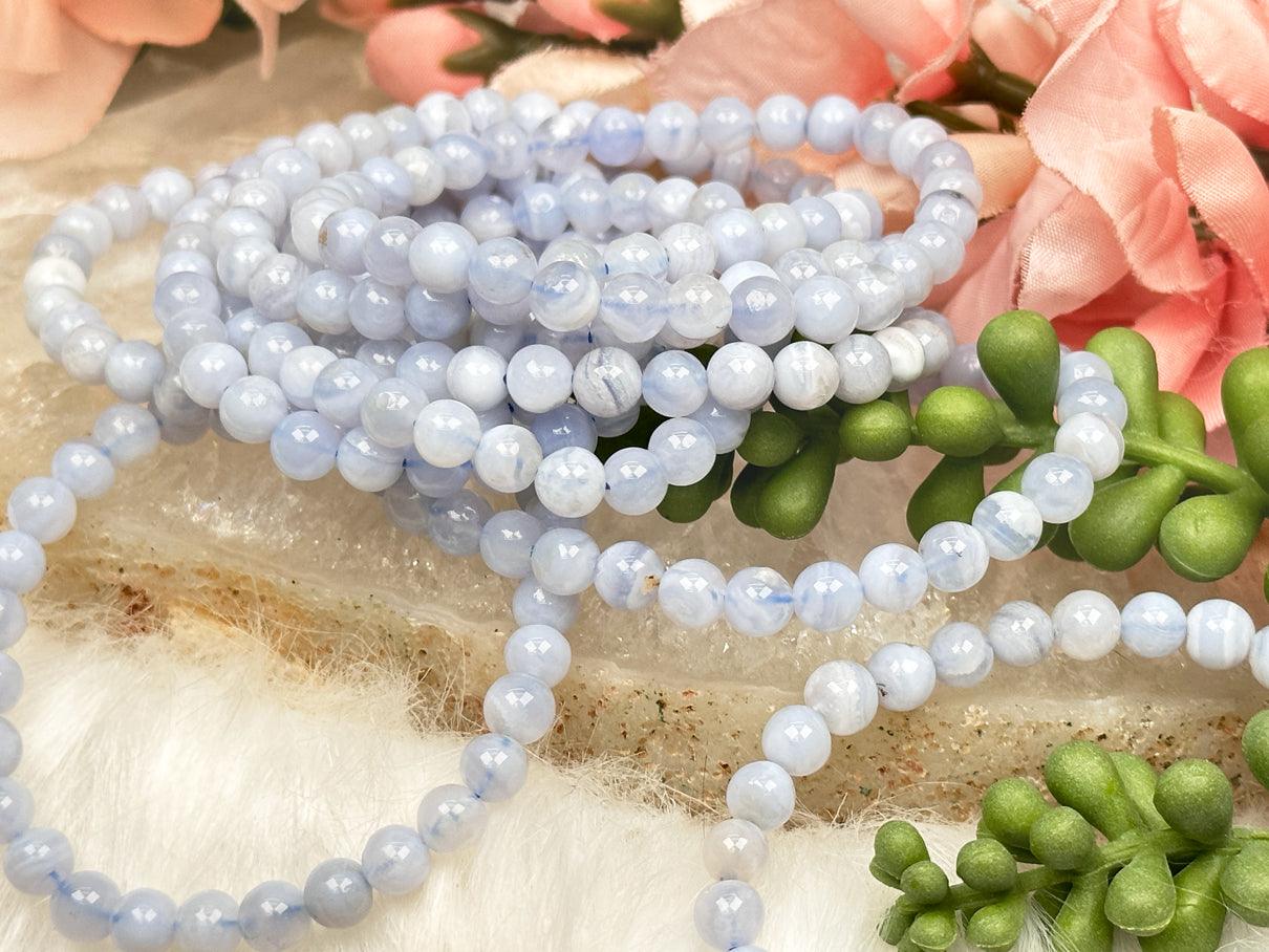 Blue Lace Agate Bracelets