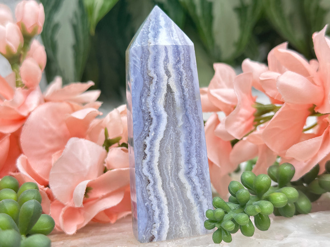 Blue Lace Agate Point