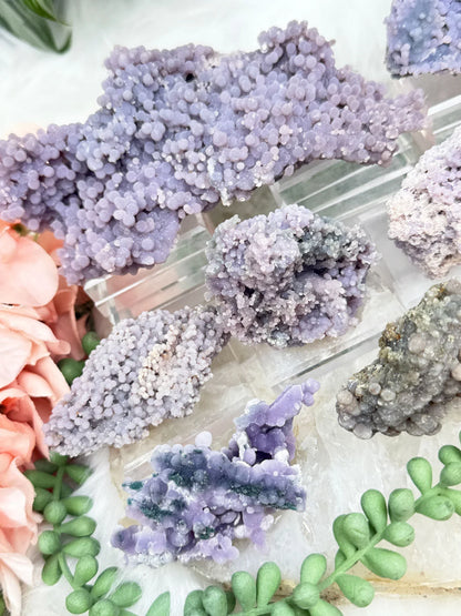 Grape Agate Clusters