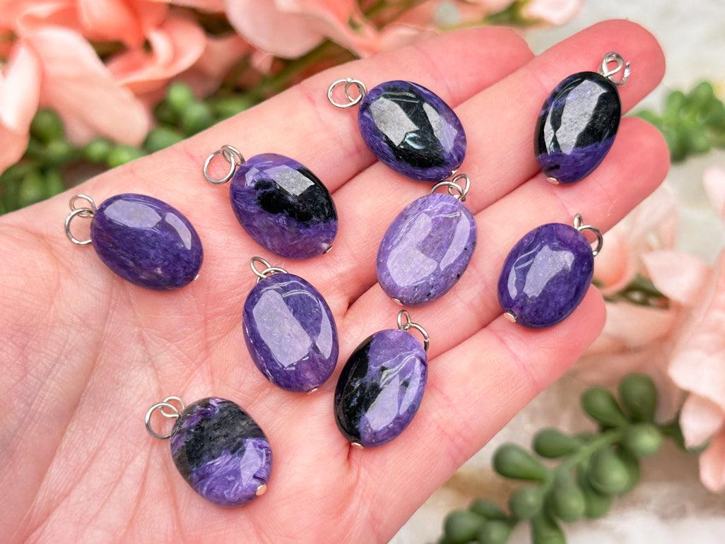 Black charoite store