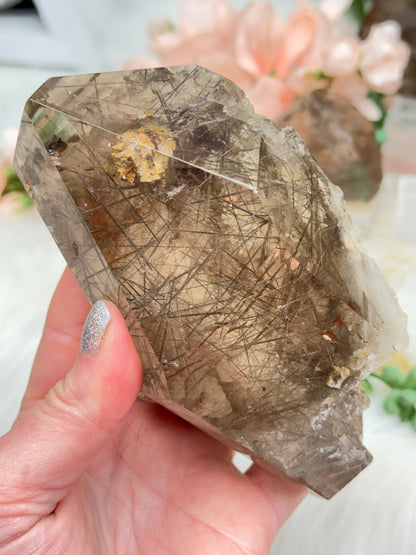 Rutilated Quartz & Smoky