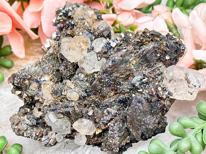 clear-fluorite-on-arsenopyrite