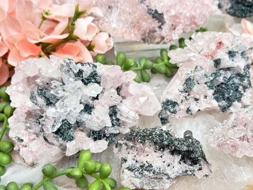 colombian-pink-lemurian-quartz-with-chlorite