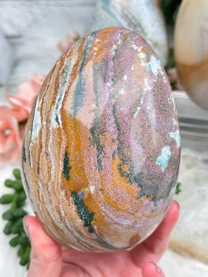 Colorful Ocean Jasper Freeforms