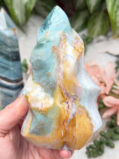 Blue Green Ocean Jasper