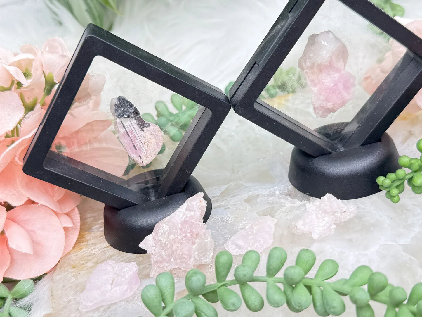 Crystalized Rose Quartz