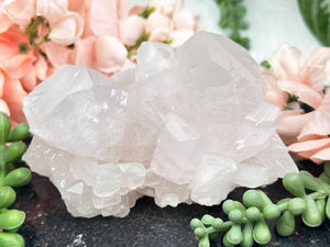 Contempo Crystals - cute-light-pink-mangano-calcite-cluster - Image 1