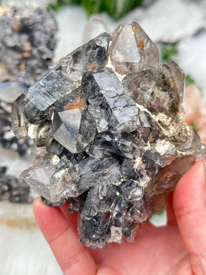 dark-gray-quartz-cluster-from-brazil