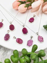 Load image into Gallery: Contempo Crystals - delicate-raw-ruby-necklace - Image 4