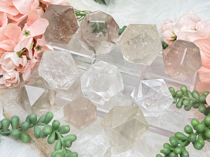 Quartz Icosahedrons & Dodecahedrons