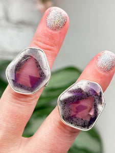 Contempo Crystals - Geometric Amethyst Rings - Image 2