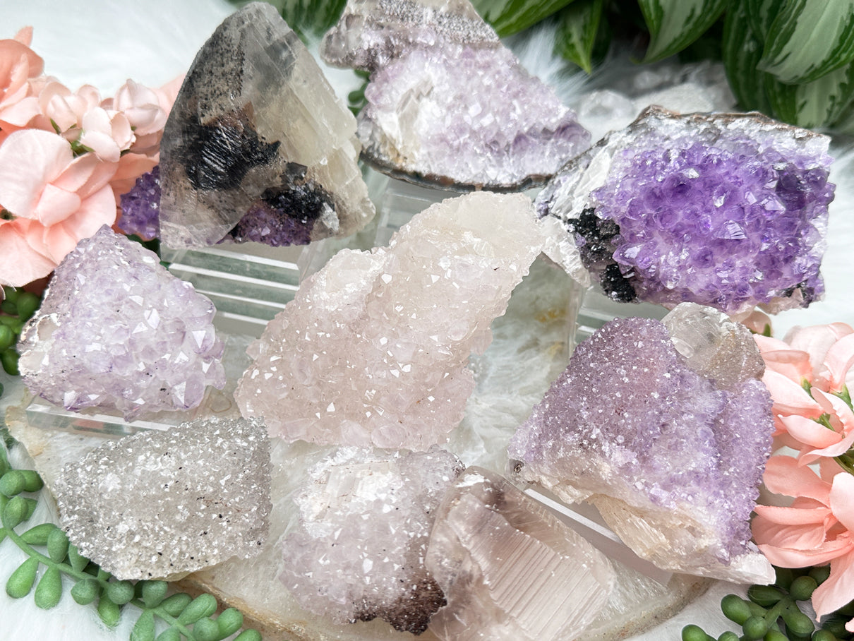 druzy-amethyst-quartz-over-calcite