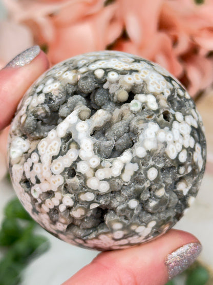 Colorful Ocean Jasper Spheres