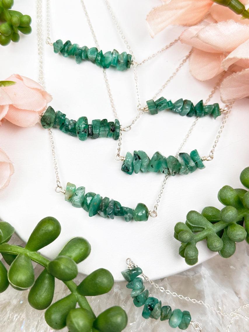 emerald-chip-necklace