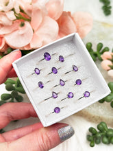 Load image into Gallery: Contempo Crystals - faceted-amethyst-rings - Image 7