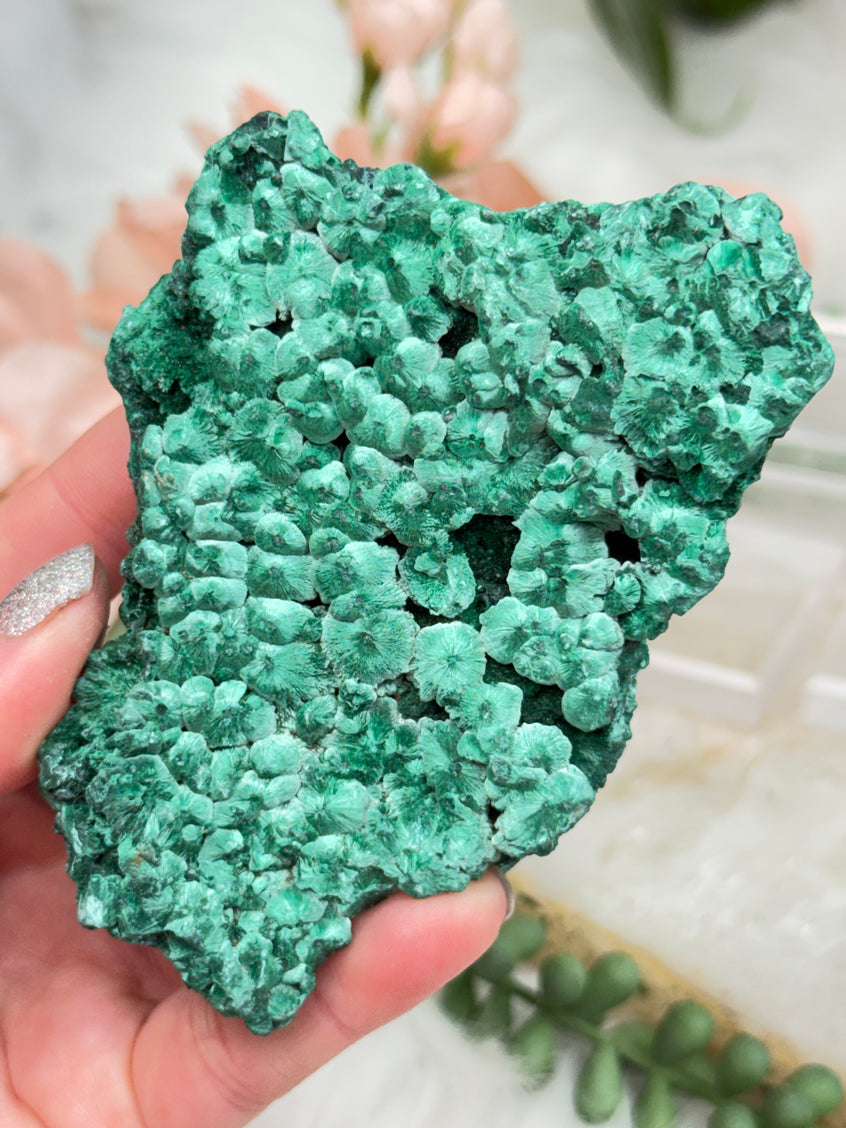 Fibrous Malachite