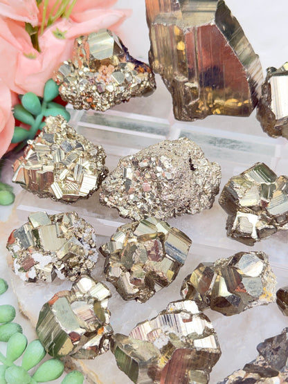 Small Pyrite Clusters