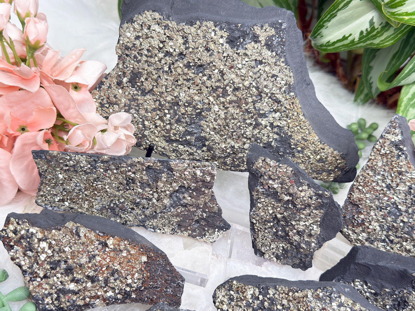 Raw Pyrite Basalt