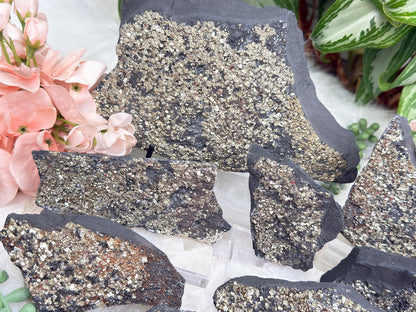 Raw Pyrite Basalt