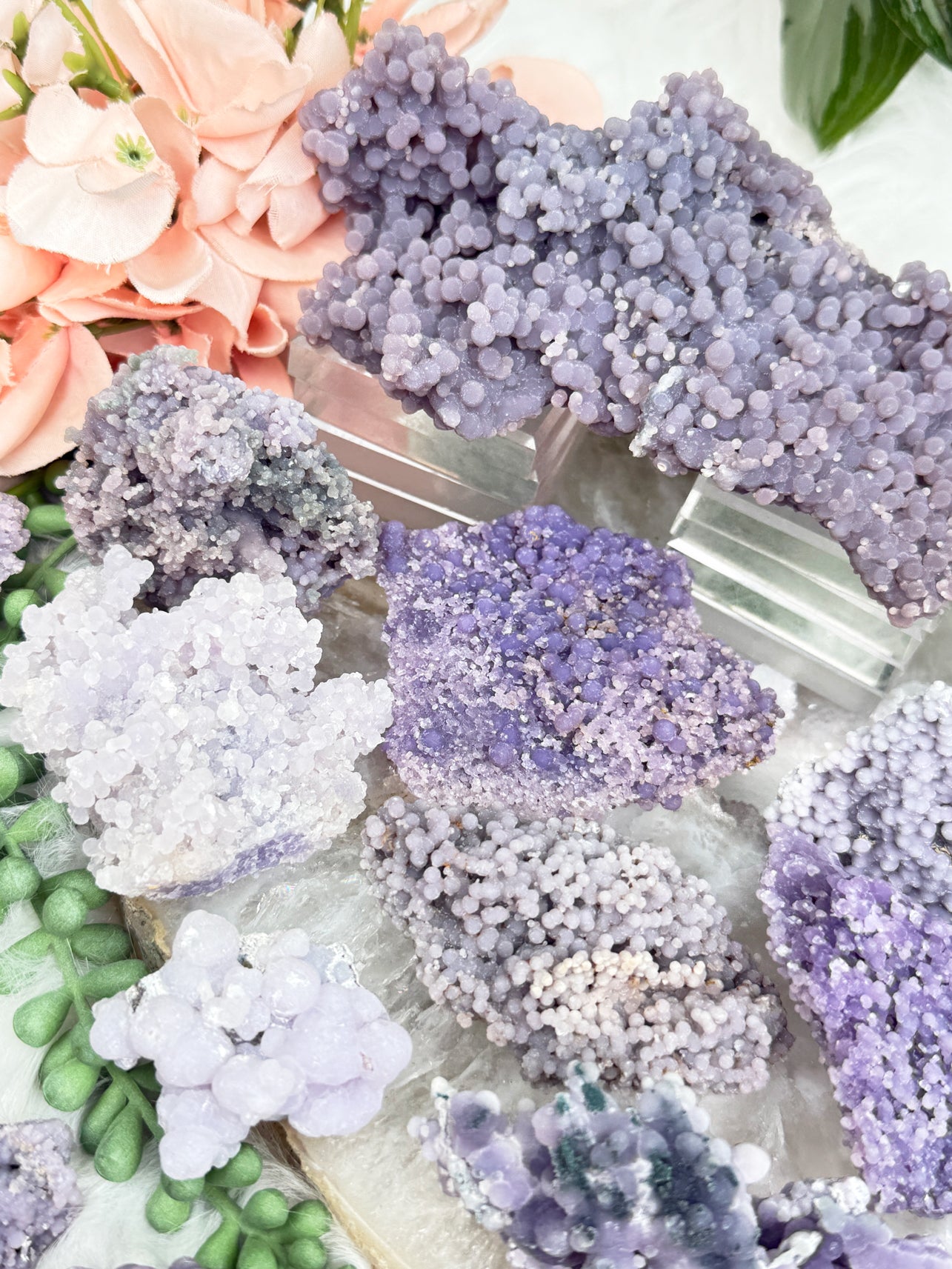 Grape Agate Crystals