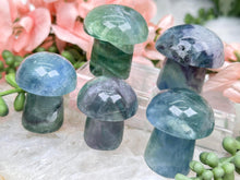 Load image into Gallery: Contempo Crystals - green-blue-fluorite-mushrooms - Image 4