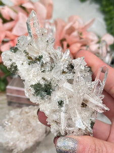 Contempo Crystals - green-chlorite-colombian-quartz-cluster - Image 13