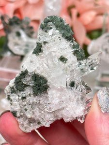 Contempo Crystals - green-chlorite-on-colombian-quartz - Image 20