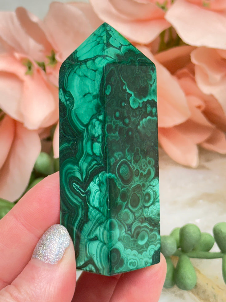 Malachite Obelisks