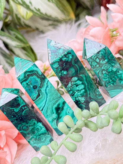 Malachite Obelisks