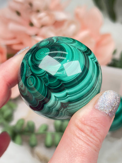 Malachite Spheres