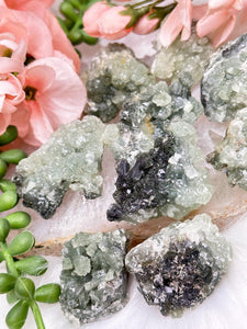Contempo Crystals - green-prehnite-clusters - Image 4