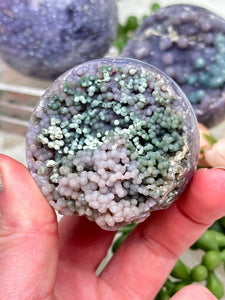 Contempo Crystals - green-purple-grape-agate-sphere - Image 7